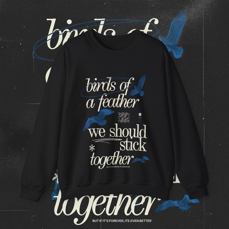 Birds Of A Feather Hit Me Hard And Soft Album Inspired Unisex Heavy