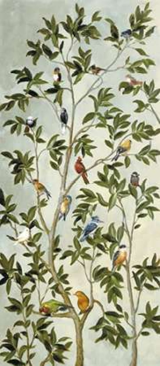 Birds Of A Feather I Canvas Art - Addison (24 x 48)