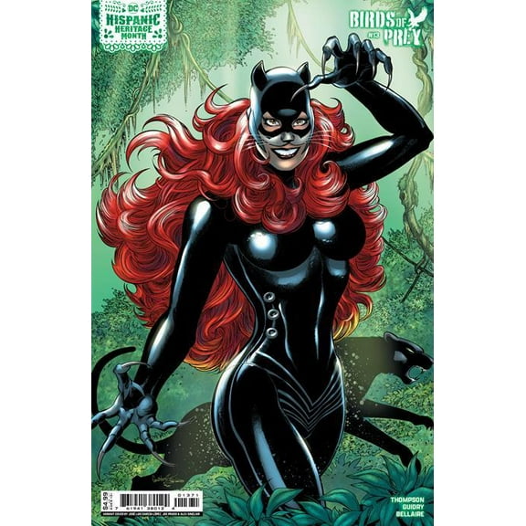 Birds Of Prey #13 Cvr E Jose Luis Garcia-lopez & Joe Prado Hispanic Heritage Month Card Stock Var DC Comics Comic Book