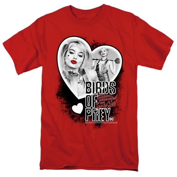 Birds Of Prey Heart Harley Unisex Adult T Shirt For Men And Women