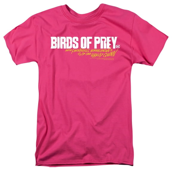 Birds Of Prey Horizontal Logo Unisex Adult T Shirt For Men And Women
