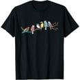 thumbnail image 1 of Birds On A Branch - Birding Bird Watching Bird Watcher T-Shirt, 1 of 5