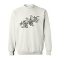 thumbnail image 1 of Birds On A Branch Sweatshirt Women -Image by Shutterstock, Female x-Large, 1 of 4