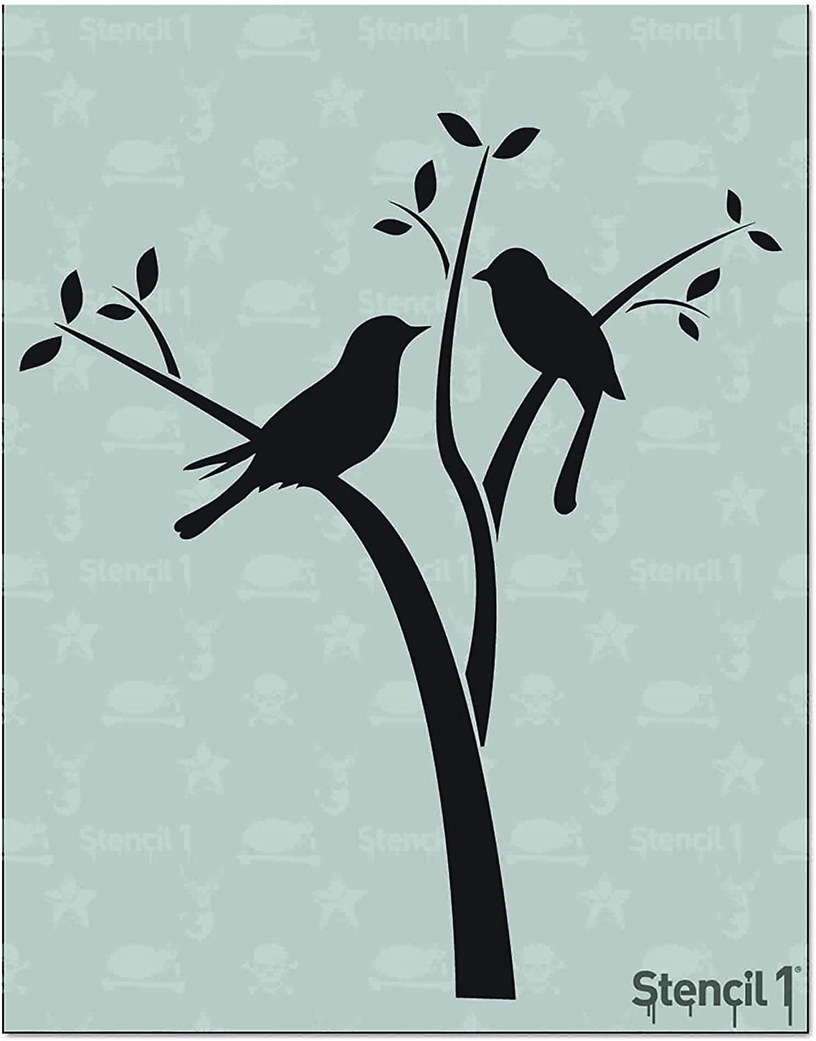 Birds A Branch Stencil birds-a-branch-stencil