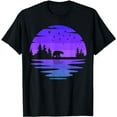 thumbnail image 1 of Birds Outdoors Wildlife Nature Animal Bear Forest T-Shirt, 1 of 3