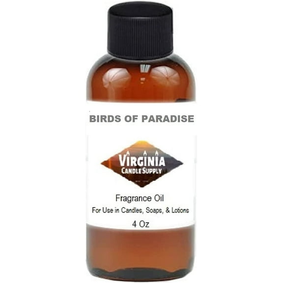 Birds of Paradise Fragrance Oil Our Version of The Brand Name 4 oz Bottle for Candle Making, Soap Making, Tart Making, Room Sprays, Lotions, Car Fresheners, Slime, Bath Bombs, Warmers