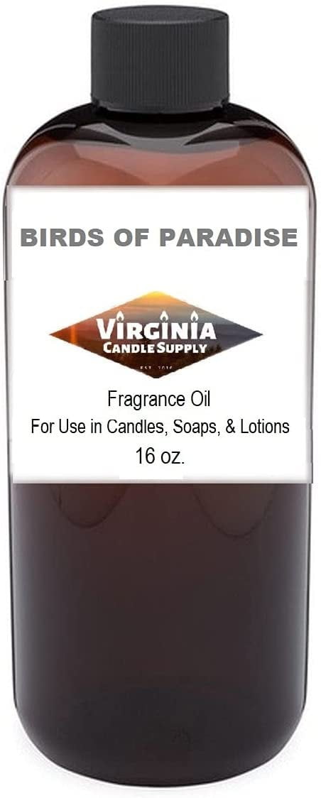Birds of Paradise Fragrance Oil Our Version of The Brand Name 16 oz Bottle for Candle Making, Soap Making, Tart Making, Room Sprays, Lotions, Car Fresheners, Slime, Bath Bombs, Warmers