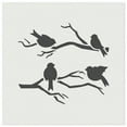 thumbnail image 1 of Birds Sitting on Tree Branches DIY Cookie Wall Craft Stencil - 4.5 Inch, 1 of 5