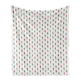 thumbnail image 1 of Birds Soft Flannel Fleece Blanket, Minimal Colorful Symmetric Avian Animal Repetition of Exotic Parrots in Vivid Colors, Cozy Plush for Indoor and Outdoor Use, 50" x 60", Multicolor, by Ambesonne, 1 of 5