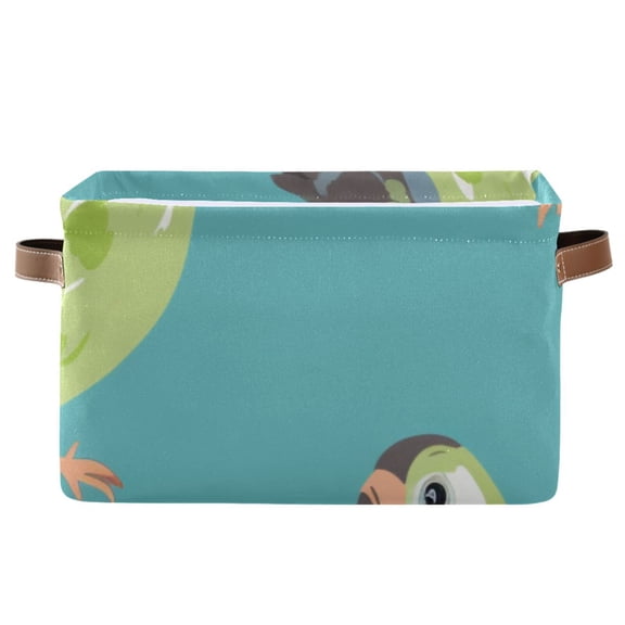Birds Storage Bins Baskets With Handles Storage Box Clothes Organizer Organization Toys