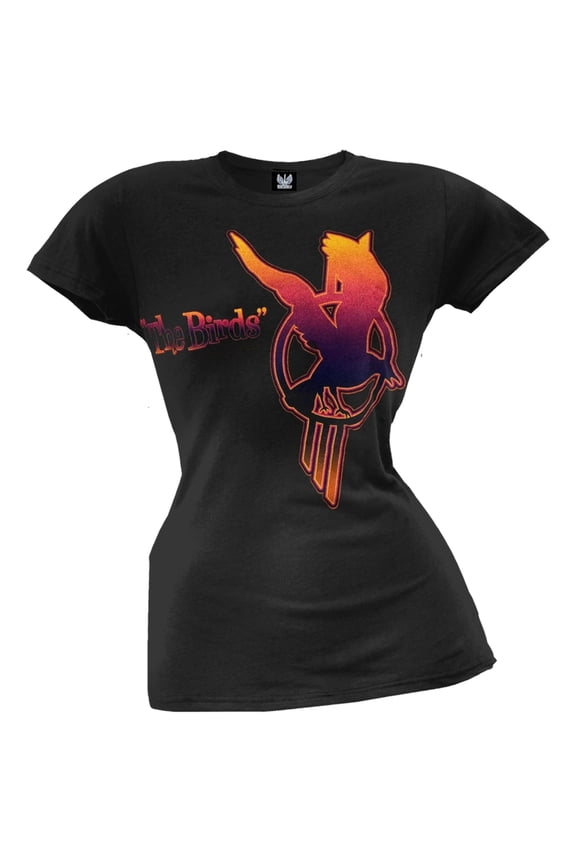 Birds - Sunset Logo Juniors T-Shirt