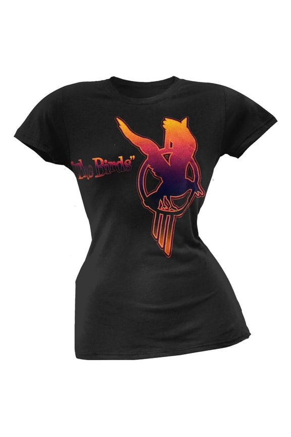 Birds - Sunset Logo Juniors T-Shirt