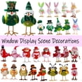 thumbnail image 1 of Birds Table Decorations, Standing Love Bird Figurines for Tabletop Shelf Window Display, Valentine's Day Easter Holiday Home Kitchen Office Seasonal Decor Gift, HAODEJW, Red, 1 of 6