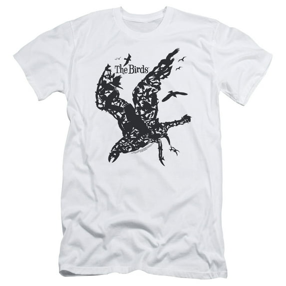 Birds - Title - Slim Fit Short Sleeve Shirt - Medium