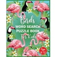 thumbnail image 1 of Birds Word Search Puzzle Book For Kids Ages 8-12 (Paperback)(Large Print), 1 of 1