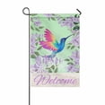 thumbnail image 1 of Birds and Spring Garden Flag 12 x 18 Floral，Seasonal Welcome Outdoor Banner for House Porch, Patio, Lawn, 1 of 5