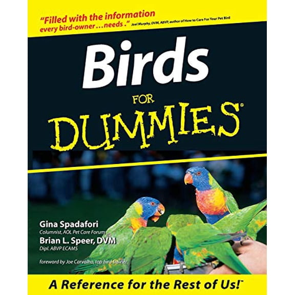 Pre-Owned Birds For Dummies by Gina Spadafori (Paperback), English