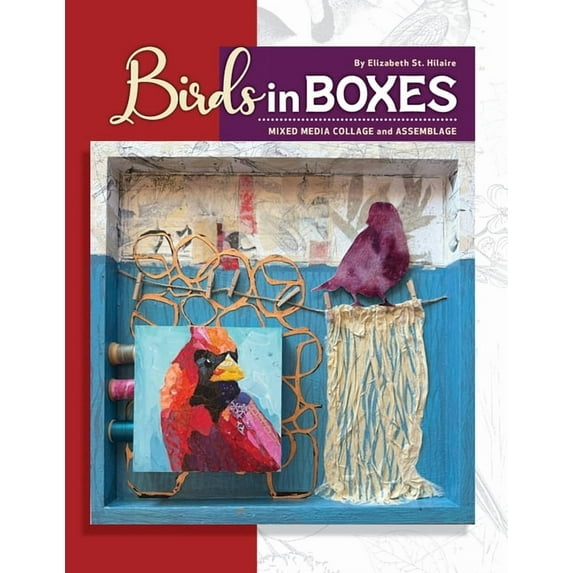 Birds in Boxes: Mixed Media Collage and Assemblage, (Paperback)