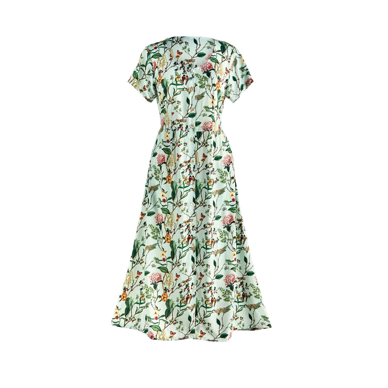 Birds in Garden Dress - Large - Walmart.com