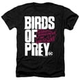 thumbnail image 1 of Birds of Prey & Birds of Prey Logo-Adult Heather T-Shirt, Black - Small, 1 of 1