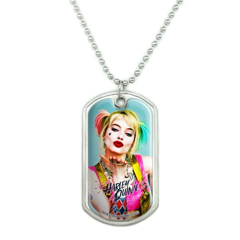 Harley quinn choker birds of prey top