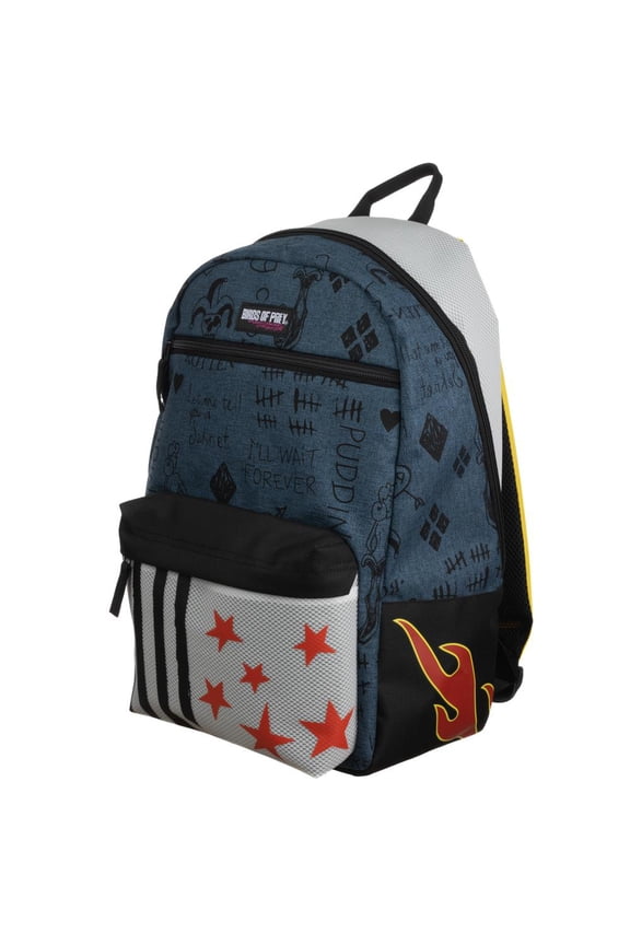 Birds of Prey Harley Quinn Denim Backpack