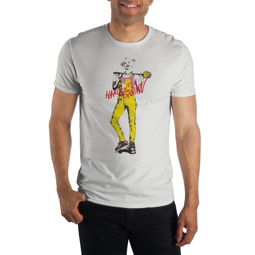Birds of Prey Harley Quinn Short Sleeve T Shirt Medium