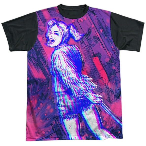 Birds of Prey Harleys Night Out Unisex Adult Halloween Costume Sublimated T Shirt