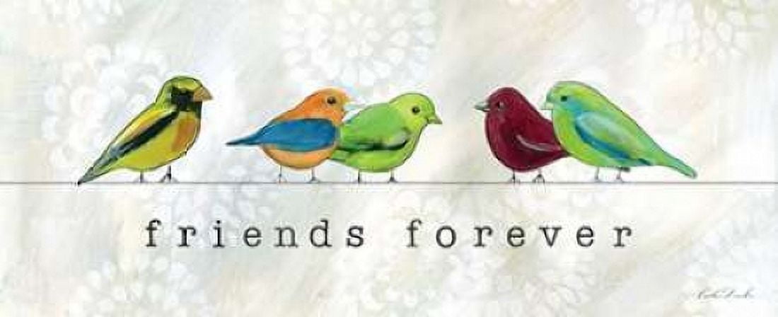 Birds of a Feather I Canvas Art - Caitlin Dundon (24 x 48)