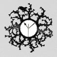 thumbnail image 1 of Birds on Branches Vinyl Wall Clock Record Unique Design Home Kids Room Decor Vintage Design Office Bar Room Home Decor, 1 of 8