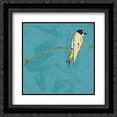 thumbnail image 1 of Birds on branch 2x Matted 20x20 Black Ornate Framed Art Print by Grey, Jace, 1 of 2