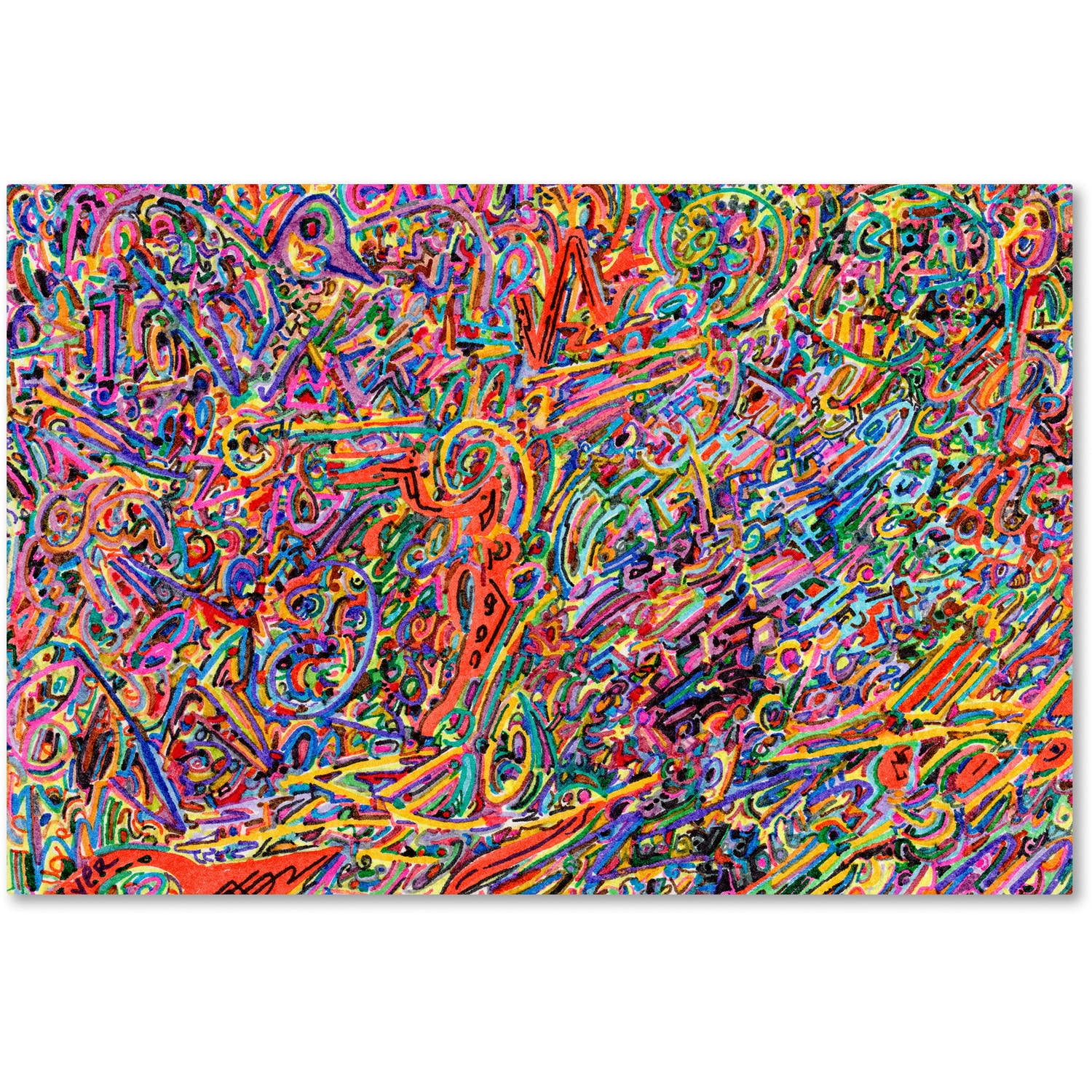 "Birds vs Aliens" Canvas Art by Josh Byer