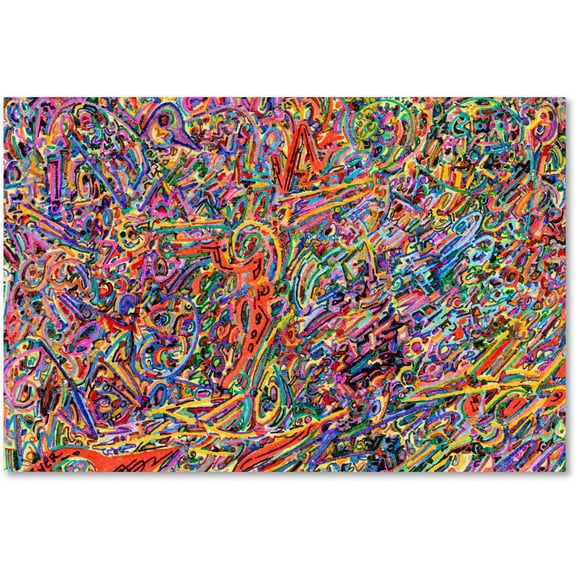 "Birds vs Aliens" Canvas Art by Josh Byer