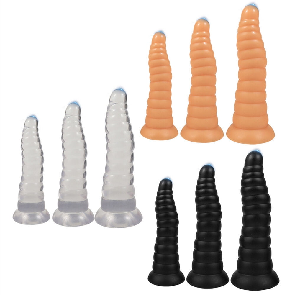 Birdsexy 17cm Anal Plug Sex Toys,Threaded Suction Cup Anal Plugs for Men  and Women # Transparent,Large - Walmart.com