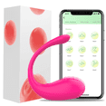 thumbnail image 1 of Birdsexy 9-Frequency Vibrating Eggs Vibrator Sex Toys for Women Pleasure, Female Wearable Panty Vibrators Silicone Vibrating jumper for Couples,APP Control,Rose Red, 1 of 3