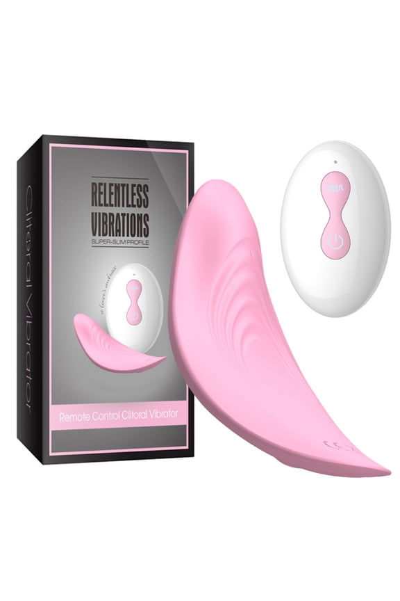 Butterfly Vibrator, 10 Vibration Modes Wearable Panty Vibrator Stimulator with Remote Control,  Partner Toys for Women & Couples, Pink