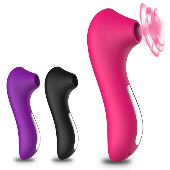 Birdsexy Clitoral Sucking Vibrator for Women, Female Clitroal Nipple Vacuum Stimulator Adult Sex Toys, Rose Red