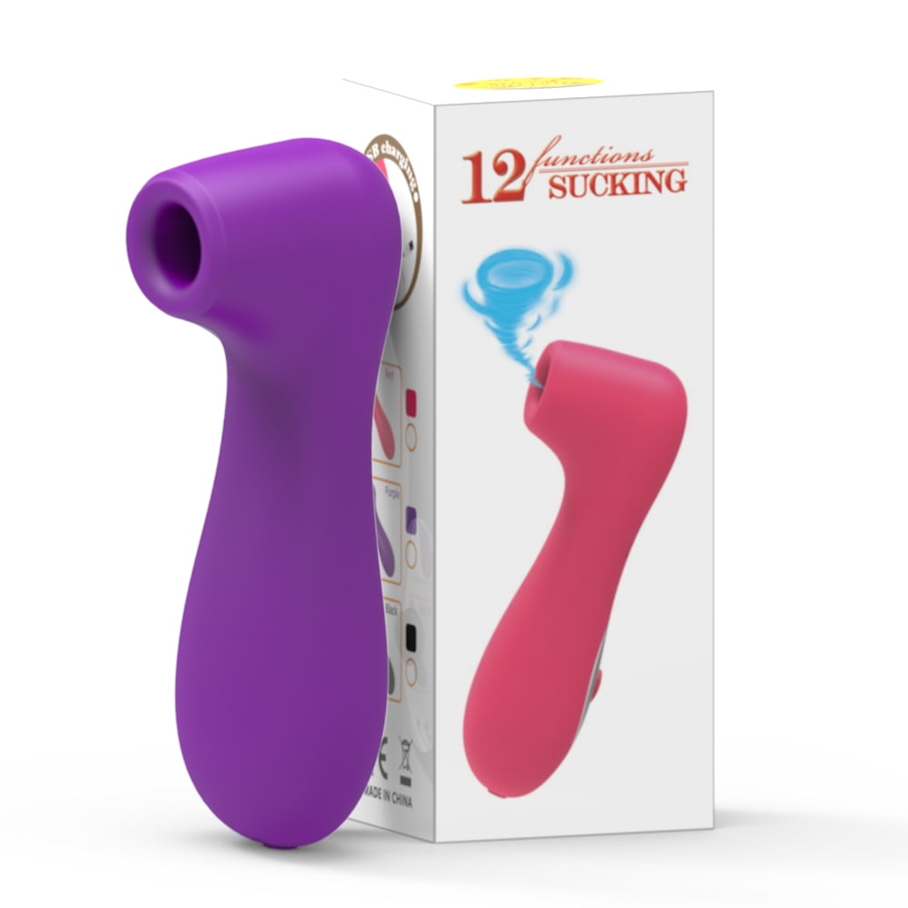 Birdsexy Female Sucking Vibrator Suction Stimulator Toys for Women, Solo Play, Purple