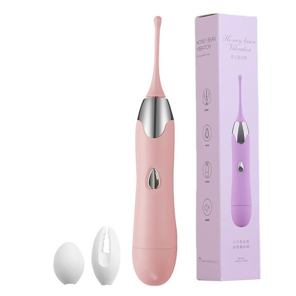 Birdsexy High Frequency Clitoral Vibrator Sex Toys for Women, 10 Frequency Vibration Honey Bean Stick, Female G-spot Stimulation Vibrator, Personal Massager for Women Pleasure,Pink