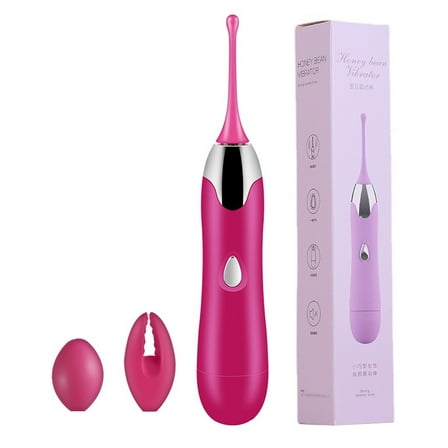 Birdsexy High Frequency Clitoral Vibrator Sex Toys for Women, 10 Vibration Modes, Rose Red