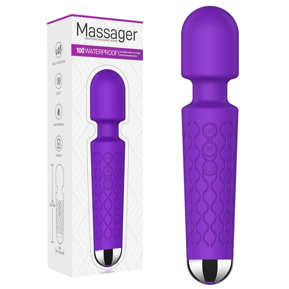 Birdsexy Stimulating G-Spot Vibrator Wand, Adult Sex Toy Vibrator Women, Massager Vibrator (Purple)