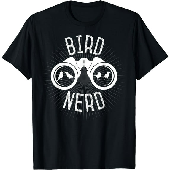 Birdwatcher Gifts, Birdwatching T-Shirt: Bird Nerd Shirt