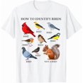 thumbnail image 1 of Birdwatcher Guide Funny Bird Identification Humor Unisex T-Shirt up to size 5XL, 1 of 2