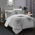 thumbnail image 1 of Birdy 3 Piece Floral Duvet Cover Set, 1 of 4