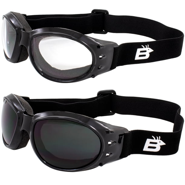 Birdz Eagle Red Baron Motorcycle Airsoft Goggles Clear & Super Dark Day Night Birdz Eagle Red Baron Motorcycle Airsoft Goggles Clear  main image 4