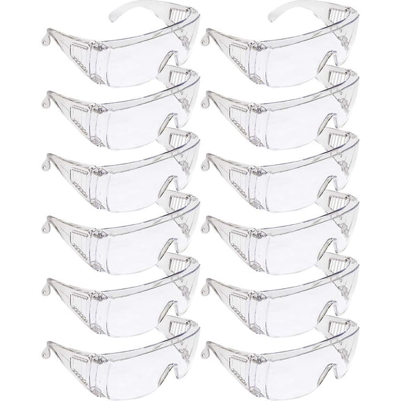 Birdz Eyewear Anti Fog Safety Over The Glasses Shatterproof Scratch Resistant Splash Eye Protection Lab Nurses Men & Women