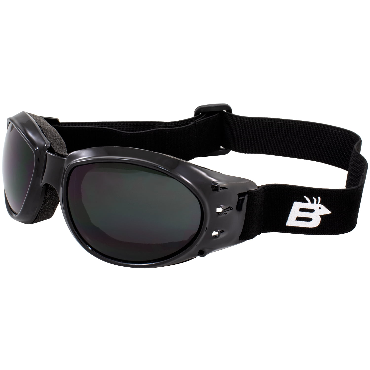 Maschera Moto FMF Powerbomb Rocket Bianca Lente Chiara
