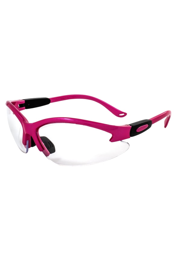 Eyewear Flamingo Women's Lab & Dental Office Safety Glasses Pink Frame & Clear Lenses