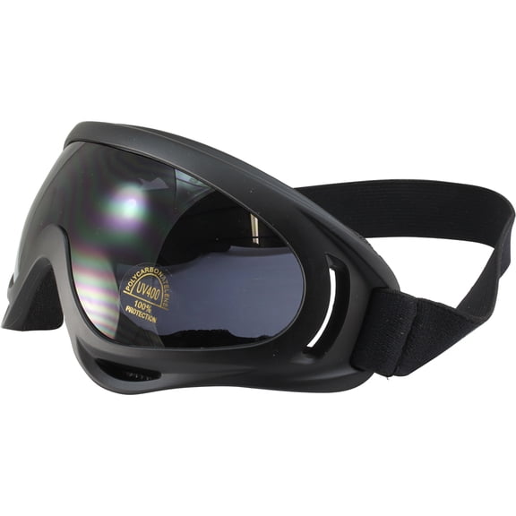 Birdz Eyewear Flycatcher Goggles Black Frame with Smoke Lens