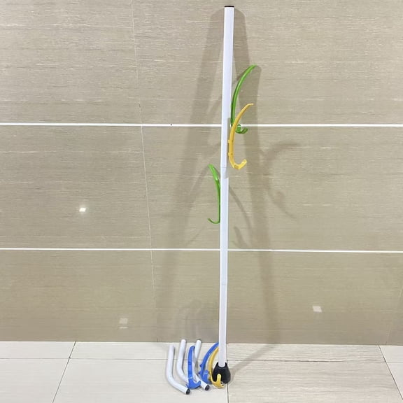 Birelou Coatstands,Coat Rack Freestanding, Floor Standing Coat Rack, Coat Stand, White